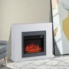HOMCOM LED Elektrokamin Standkamin mit Flammeneffekt Produktbild-Vorschau 2