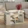 Stolik kawowy 'Antaa' do salonu 80 x 50 x 40 cm z miejscem Podgląd zdjęcia produktu 1