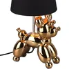 Tischleuchte Reality Bello Schwarz Gold Tischlampe Hund Produktbild-Vorschau 3
