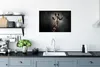 MuchoWow® Poster Giraffe - Dunkelheit - Tiere 90x60 cm - Produktbild-Vorschau 3