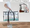 4 Pack Clear Clothes Storage Bags Water Resistant Thickened Produktbild-Vorschau 6