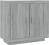 vidaXL Sideboard Grau Sonoma 80x40x75 cm Holzwerkstoff Produktbild-Vorschau 2