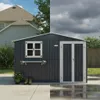 Abri de jardin métallique de 7,19 m² avec toit en pente, Voir les images du produit 12