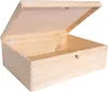 An open wooden box on a white background. Náhled obrázku produktu