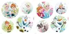 Fenstersticker - Frozen Springday Bubbles  - Größe 30 x 30 Produktbild-Vorschau 2