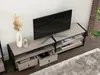 Meuble TV ROMER - beige / noir Voir les images du produit 3