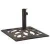 The Living Store Sonnenschirmständer Bronze 12 kg 49 cm Produktbild-Vorschau 2