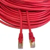 30m Patchkabel Netzwerkkabel CAT7 rund  Internet rot Patch Produktbild-Vorschau 1
