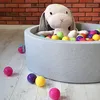 KiddyMoon 90x30cm/200 míčků ∅ 7cm Trojúhelníkový Suchý Náhled obrázku produktu 7