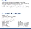 A close-up of text detailing the ingredients and nutritional analysis of pet food. Produktbild-Vorschau