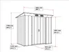 Duramax Metall Gartenhaus 203x113 Geräteschuppen Garten Produktbild-Vorschau 7