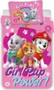 Paw Patrol Girl Power Kinder Bettwäsche 100×135 cm, 40×60 Produktbild-Vorschau 1
