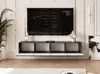 Idohome TV-Lowboard Angel 200 cm Schwarz Matt -TV-Schrank, Produktbild-Vorschau 2