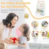 Cavalletto per bambini COSTWAY, lavagna per bambini 4 in 1 Anteprima dell’immagine prodotto 9