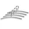 A set of four metal hangers arranged diagonally on a white background. Anteprima dell’immagine prodotto
