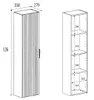 RODAN | Szafka Łazienkowa - Wisząca - 136 Cm - Biały Mat - Podgląd zdjęcia produktu 7