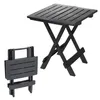 Kunststoff Klapptisch ADIGE 45 x 43 cm - anthrazit - Garten Produktbild-Vorschau 1