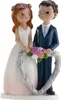 Svatební figurka na dort velké srdce 16cm Náhled obrázku produktu 6
