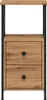 vidaXL Table de nuit Artisan-Chêne 34x35,5x70 cm Bois Voir les images du produit 4