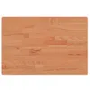 Dessus de table 60x40x2,5 cm rectangulaire bois massif de Voir les images du produit 1