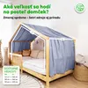 Hausbett Himmel 135x320 cm Blau ohne Goldapplikation - 1 Produktbild-Vorschau 16