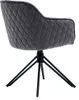 Armlehnenstuhl HARPER SARINA BHT 59x82x62 cm grau Produktbild-Vorschau 26