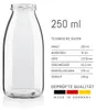 Milchflaschen 0,25L Smoothie Saft Flaschen 250ml leere Produktbild-Vorschau 3