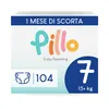 Pillo Pannolini Taglia 7 - Scorta da 104 Pannolini - XXL Anteprima dell’immagine prodotto 1