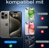 Schutzfolie Kompatibel mit iPhone 15 Pro 6,1 Panzerglas,3+3 Produktbild-Vorschau 2