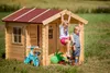 Timbela Maison de jeu en bois pour enfants - Maison de jeu Voir les images du produit 3