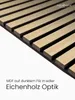 holz4home® Akustikpaneele 240x60cm Eiche 2er Set I Filz Produktbild-Vorschau 3
