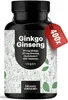 Bloom Naturals Ginkgo + Ginseng Tabletten, 400 Stück, vegan Produktbild-Vorschau 1