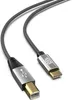USB C auf USB B Druckerkabel Scannerkabel Datenkabel HP Produktbild-Vorschau 1