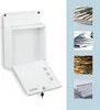 Relaxdays Briefkasten mit Sichtfenstern, HxBxT: 33 x 35 x Produktbild-Vorschau 6
