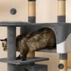 tiragraffi belviona, albero per gatti alto 130 cm con Anteprima dell’immagine prodotto 4
