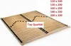Lattenrost 160 x 200 Rahmen 56 Leisten Massiv Bettauflage Produktbild-Vorschau 1