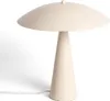 Moderne minimalistische Tischlampe Irmah aus Metall, Beige, Produktbild-Vorschau 1