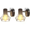 vidaXL Applique murale 2 pcs. Ampoule LED style industriel Voir les images du produit 1