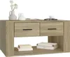 vidaXL Konferenční stolek Sonoma Dub 80x50x40 cm Materiál Náhled obrázku produktu 3