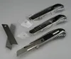 3x Alu Cuttermesser +10 Abbrechklingen 18mm Profi Produktbild-Vorschau 1