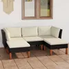 vidaXL Set da salotto da giardino 4 pezzi con cuscini in Anteprima dell’immagine prodotto 19