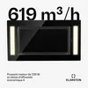 Klarstein hotte, hotte silencieuse, hotte à encastrer, Voir les images du produit 4
