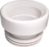 WC-Anschlussstutzen 90 mm weiß Produktbild-Vorschau 1