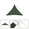 The Living Store Sonnensegel 160 g/m² Dunkelgrün 4x4x4 m Produktbild-Vorschau 6
