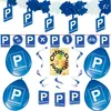 Rentner-Party Pensionär-Party Ruhestand Ballons Girlande Produktbild-Vorschau 1