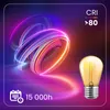 LUMILED LED Lampen E27 Warmweiss ST45/S14 1,3W Ersetzt 10 W Produktbild-Vorschau 5