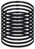 Chiluxendo 10 Stück Haarband Jungs Sport Schwarz, Stirnband Produktbild-Vorschau 1
