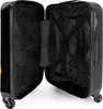 NoBoringSuitcases.com® Velký kufr - Kočka s barevnou vestou Náhled obrázku produktu 4