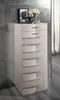 Kommode Sideboard Kommoden Hohe 6 Schubladen Hochschrank Produktbild-Vorschau 3