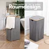 Björn&Schiller Wäschekorb hoch und schmal, grau, mit Produktbild-Vorschau 6